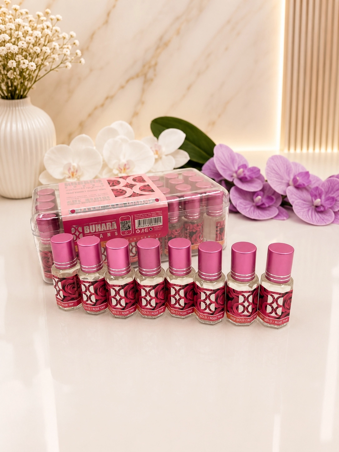 LÜX BUHARA ESANS  GÜL(ROSSE)SERİSİ 50 ADET
