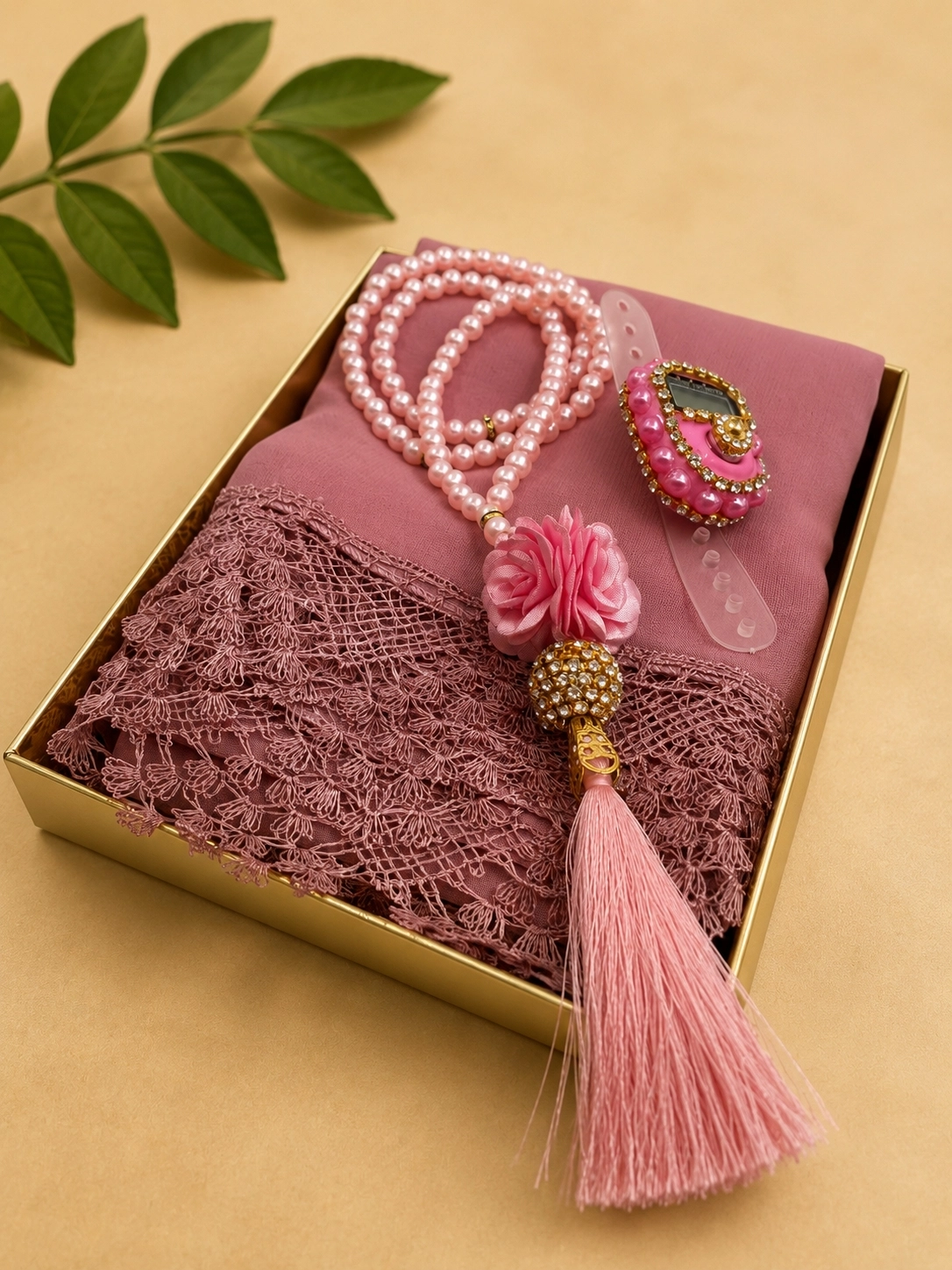 namaz örtüsü set