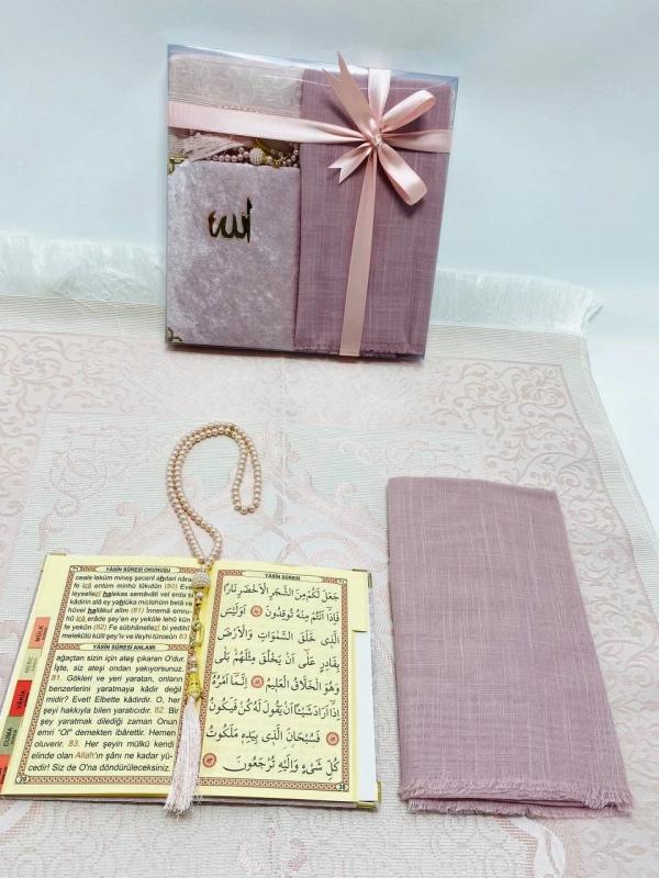 Başörtülü Set (Pembe)