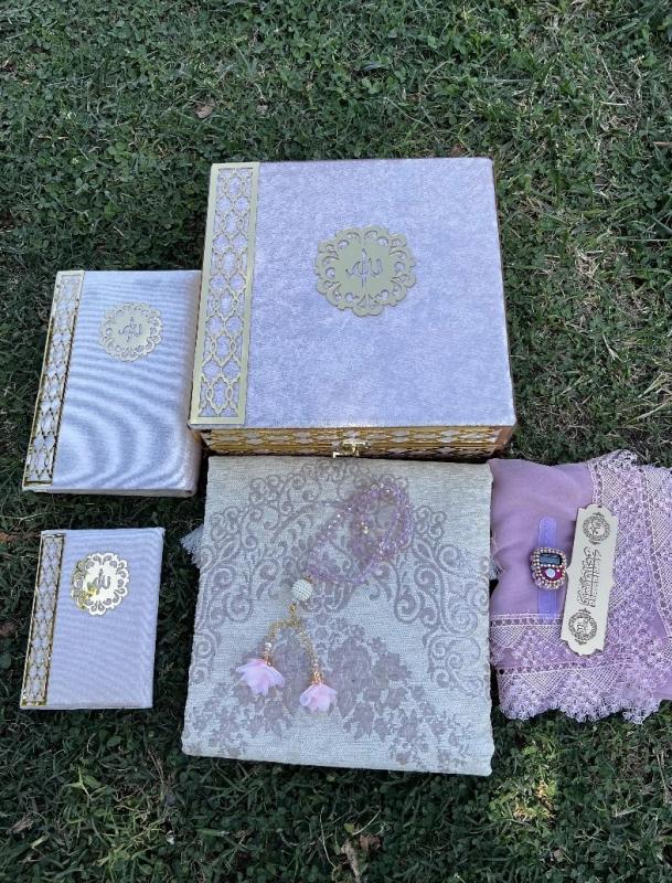 Kadife Sandıklı Mega Set (Pembe)