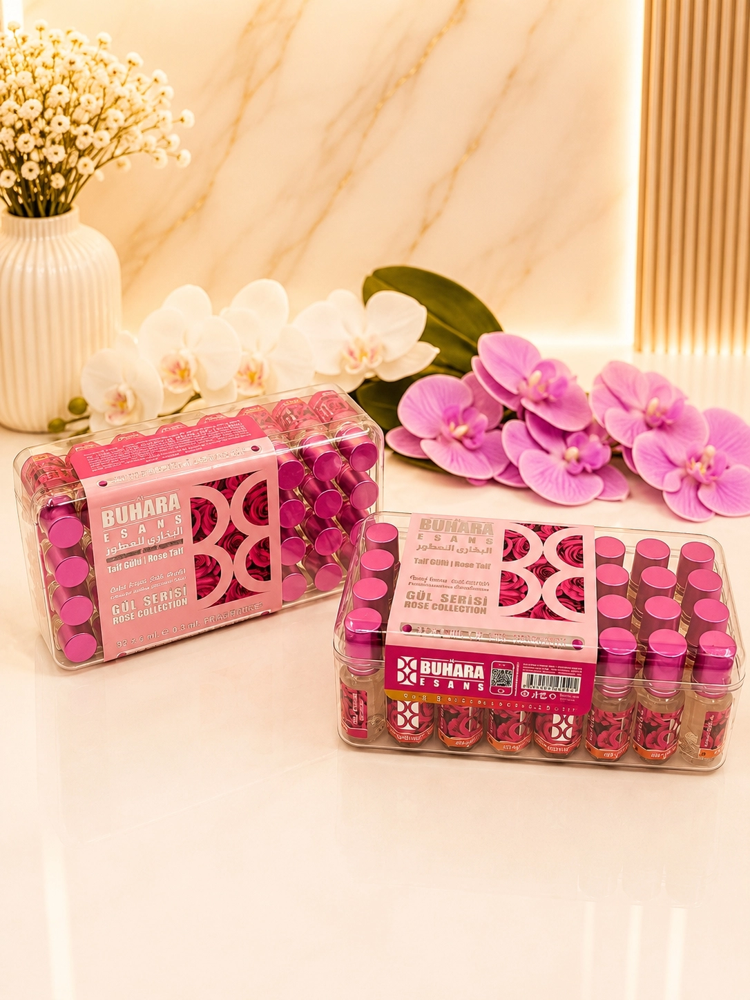 LÜX BUHARA ESANS  GÜL(ROSSE)SERİSİ 50 ADET