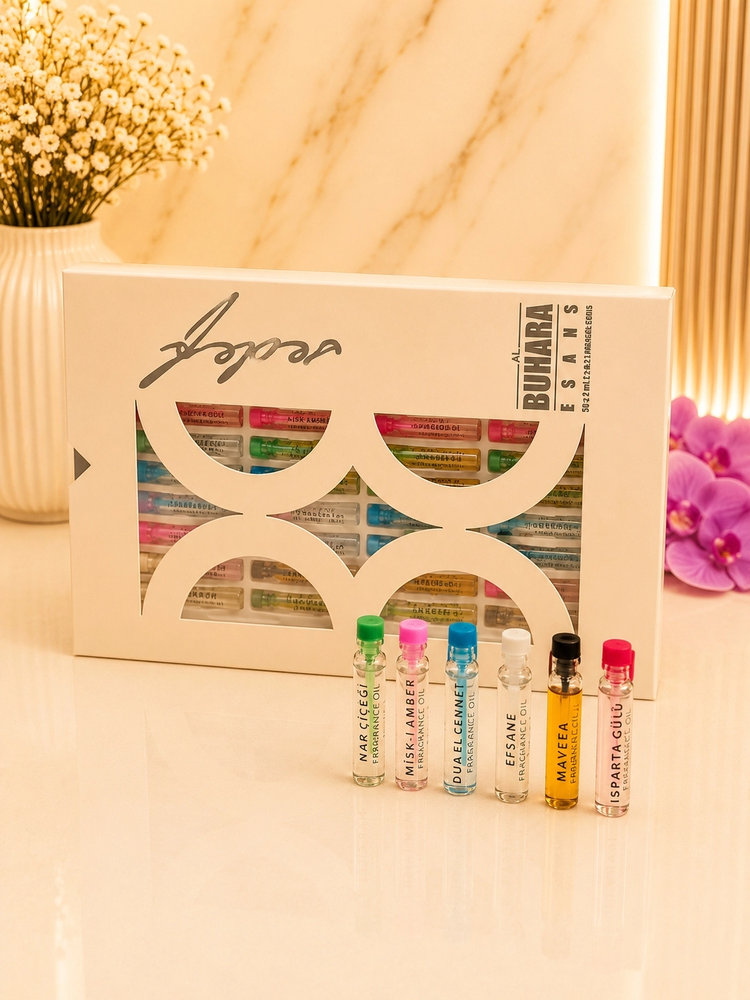 LÜX BUHARA ESANS SEDEF SERİSİ 36 ADET